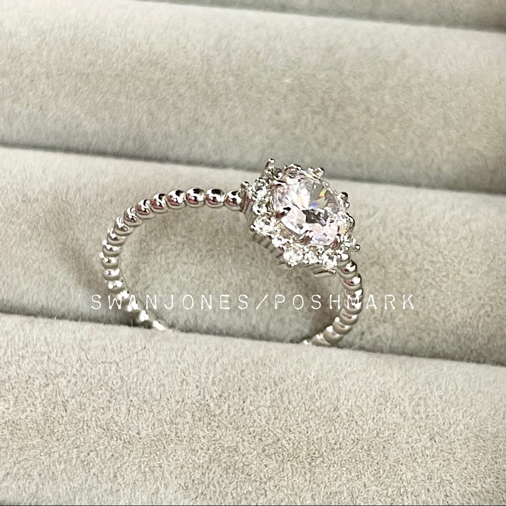 Silver CZ Ring